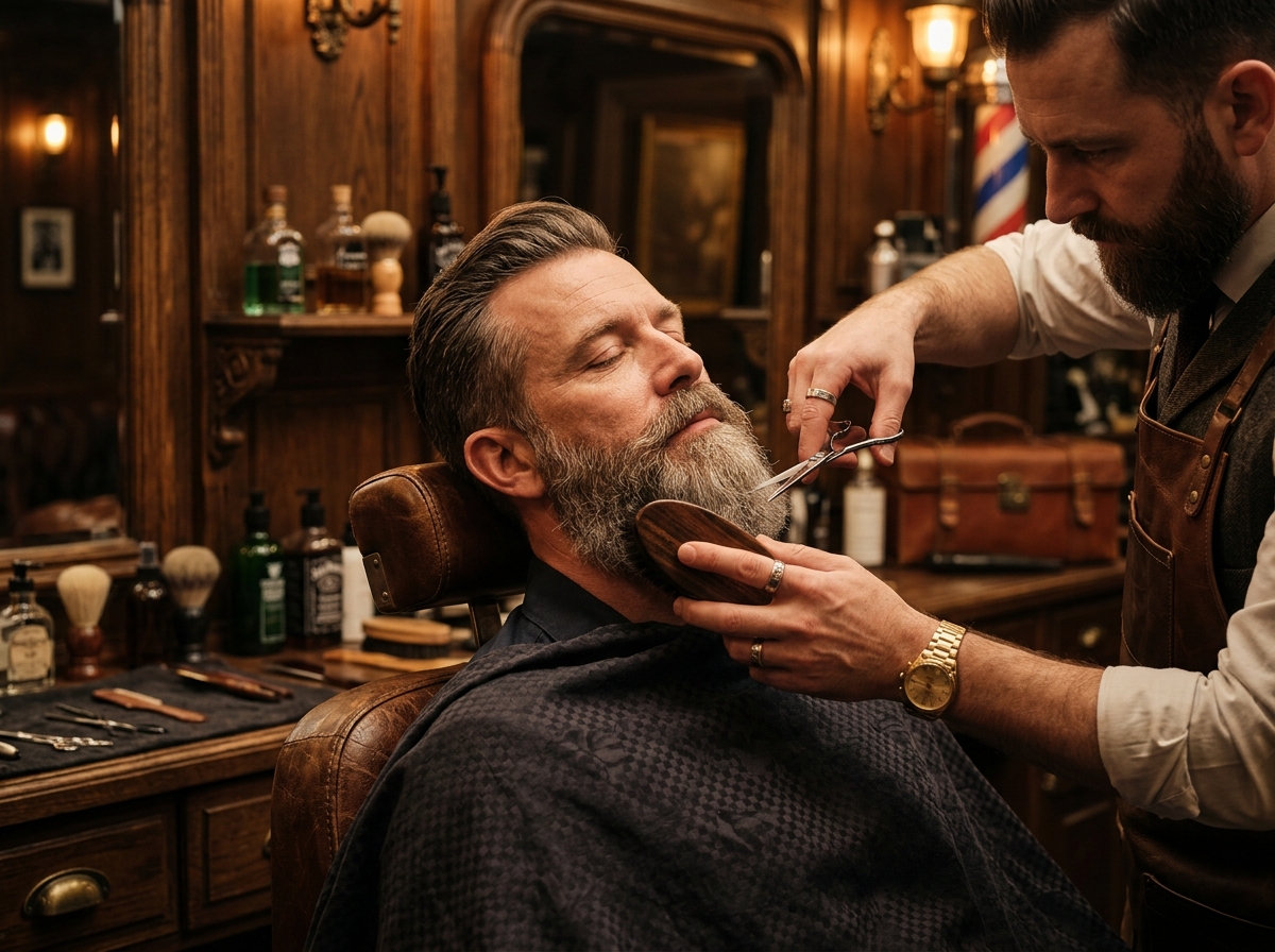 Service: Bartpflege bei Mr.Kadi Barbershop