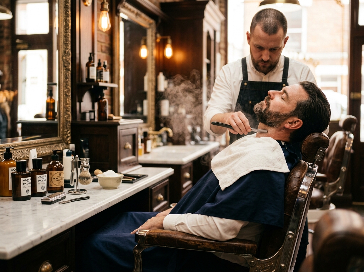 Service: Gesichtshaarentfernung bei Mr.Kadi Barbershop